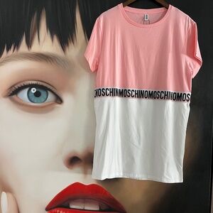 Moschino oversized t-shirt dress